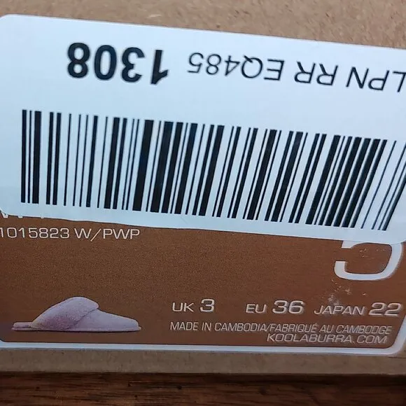 KOOLABURA MILO BY UGG LADIES PEACH SLIPPERS NEW IN BOX SIZE 5