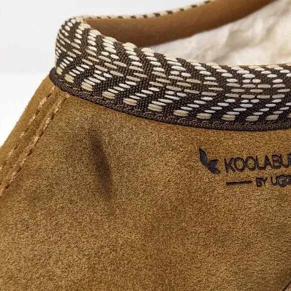 Koolaburra Burree Slippers, Chestnut, Men's 8