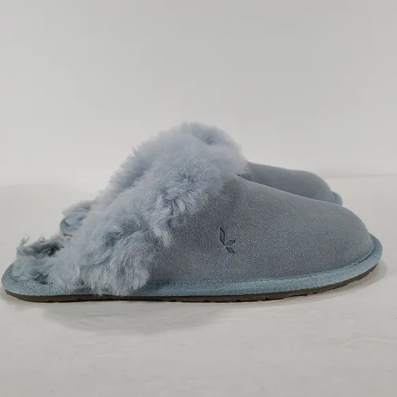 Koolaburra By UGG Milo Scuff Slippers Blue Women Size 9