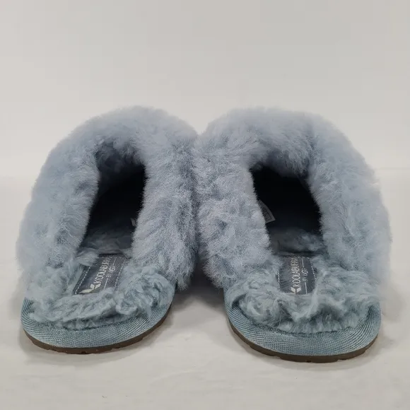 Koolaburra By UGG Milo Scuff Slippers Blue Women Size 9