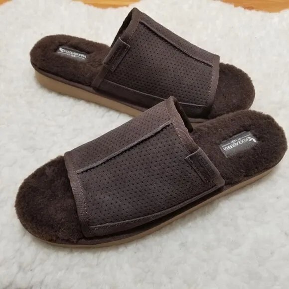 KOOLABURRA by UGG Dawsen Men's Slippers in Chocolate Brown