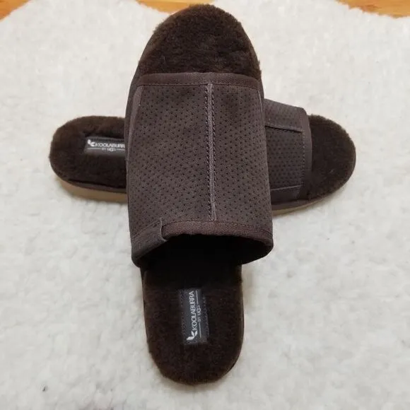 KOOLABURRA by UGG Dawsen Men's Slippers in Chocolate Brown