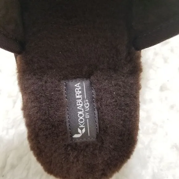 KOOLABURRA by UGG Dawsen Men's Slippers in Chocolate Brown