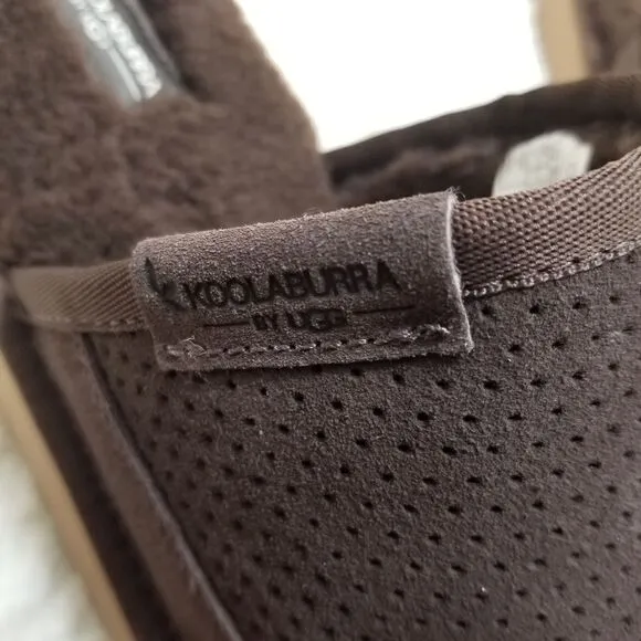 KOOLABURRA by UGG Dawsen Men's Slippers in Chocolate Brown