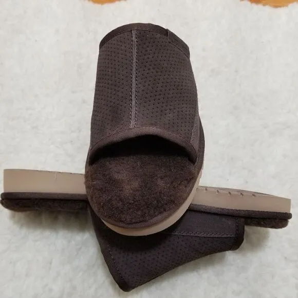 KOOLABURRA by UGG Dawsen Men's Slippers in Chocolate Brown