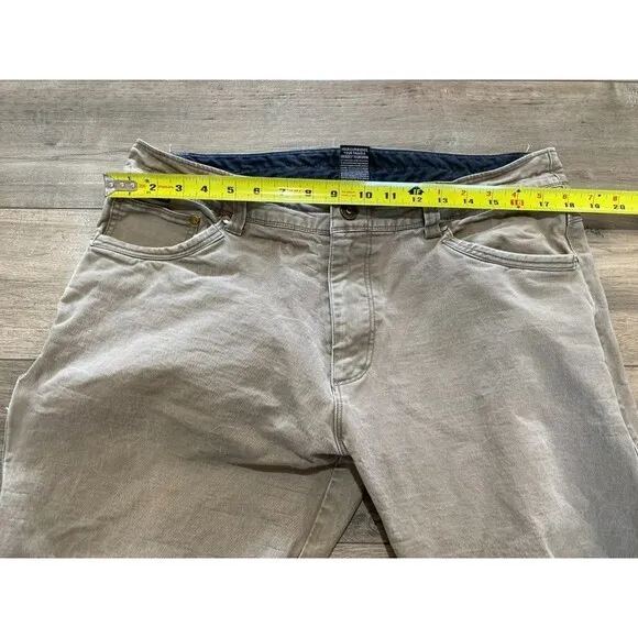 Kuhl Rydr Mens 36x32 Khaki Vintage Patina Dye Hiking Casual Beige Pants