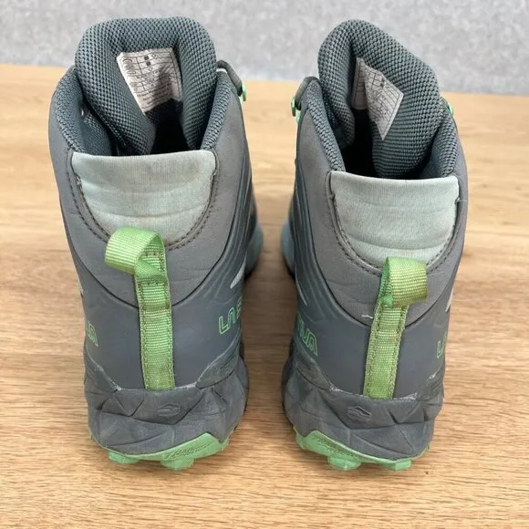 La Sportiva Womens Blade GTX Trail Hiking Boot Shoe Size 6 Gray Lace Up Goretex