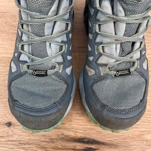 La Sportiva Womens Blade GTX Trail Hiking Boot Shoe Size 6 Gray Lace Up Goretex