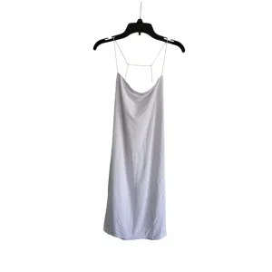 Lacausa Elegant White Slip Dress
