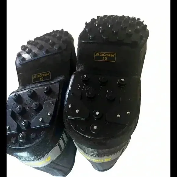 LaCrosse Tracktion Buckle Rubber Overshoe Work‎ Boots Men's Size 10 Med
