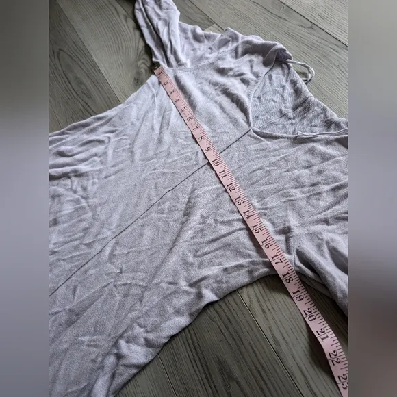 Lafayette 148 Ballet Studio Maxi Aster Gray Lavender Dress Size XL