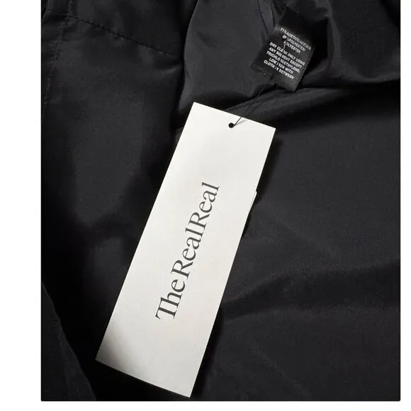 Lafayette 148 Luxury Designer V-Neck Black Ruffle Mini Dress Womens Small Petite