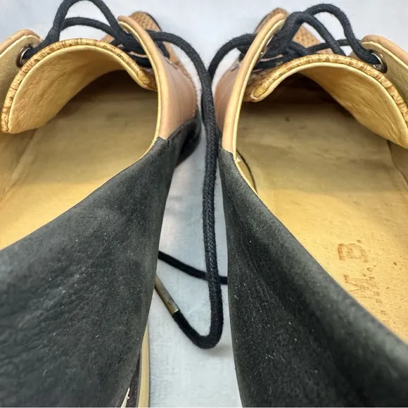 L.A.M.B Gwen Stefani Oxford Shoe Color Block Flats Unique HTF Size 6?