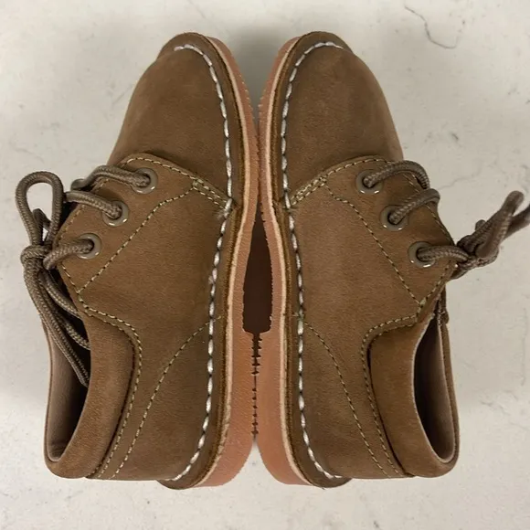 L’AMOUR Tyler Leather Lace Up Shoe, Size 6 Boys ,