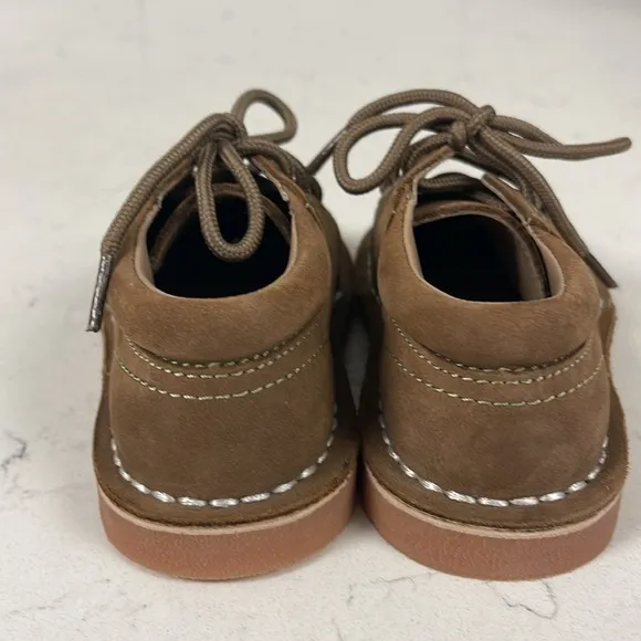 L’AMOUR Tyler Leather Lace Up Shoe, Size 6 Boys ,