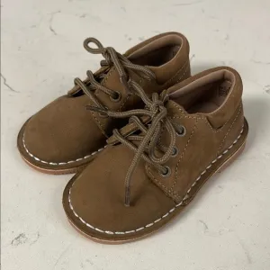 L’AMOUR Tyler Leather Lace Up Shoe, Size 6 Boys ,