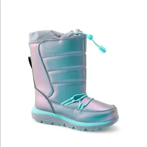 LANDS’ END Kids Snow Flurry Insulated Winter Boots