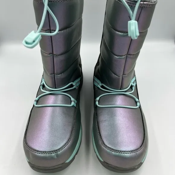 LANDS’ END Kids Snow Flurry Insulated Winter Boots