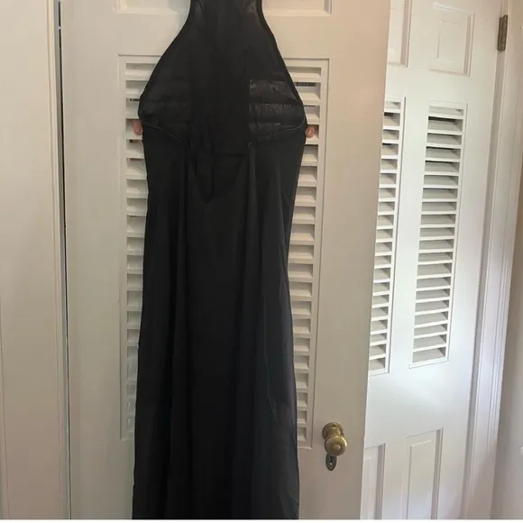 LaPerla silk &amp; sequin gown