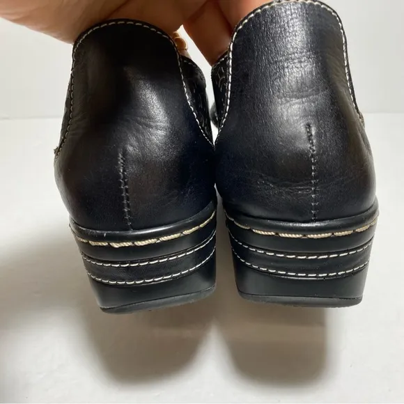 L'Artiste by Spring Step Mamata Black and Tan Mary Jane Shoes Size EU 40 US 9