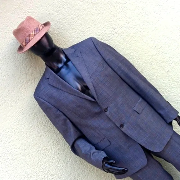 Lauren, Ralph Lauren Men's Pure Wool (2) PC Luxury Suit