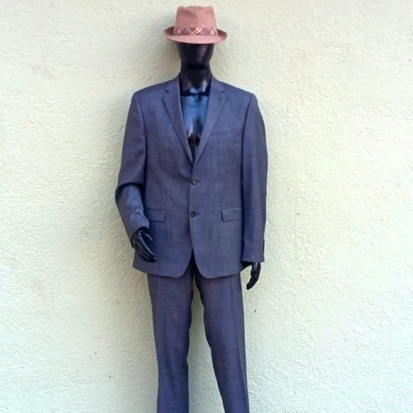 Lauren, Ralph Lauren Men's Pure Wool (2) PC Luxury Suit