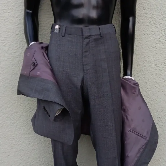 Lauren, Ralph Lauren Men's Pure Wool (2) PC Luxury Suit