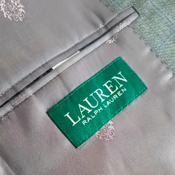 Lauren, Ralph Lauren Men's Pure Wool (2) PC Luxury Suit