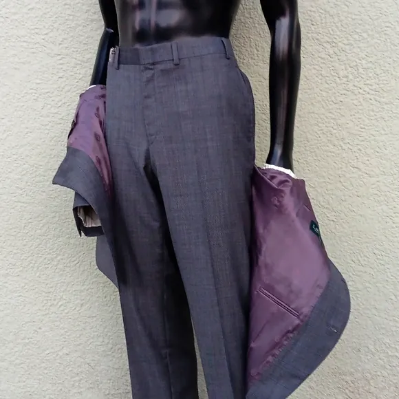 Lauren, Ralph Lauren Men's Pure Wool (2) PC Luxury Suit