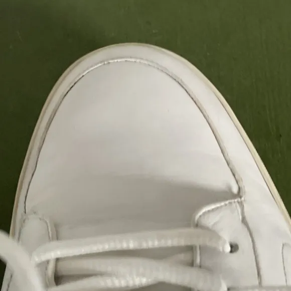 Lavati *Italy* Low-Top Sneakers/Casual Shoes in White Leather