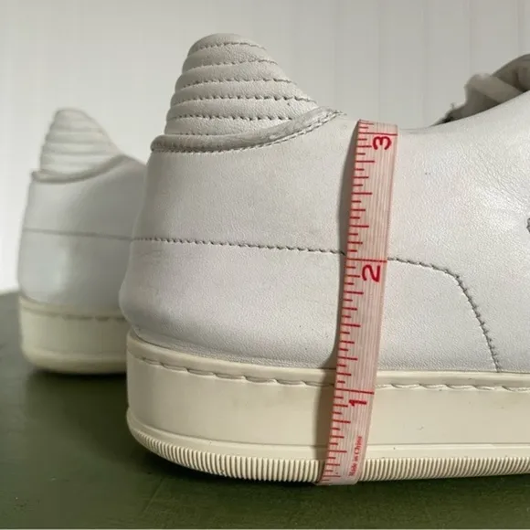 Lavati *Italy* Low-Top Sneakers/Casual Shoes in White Leather