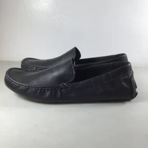 L.B. Evans Alton Leather Moccasin Black Size 14