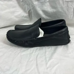 L.B Evans Leather Alton slip On Casual Slippers loafer  Faux Shearling NWOB