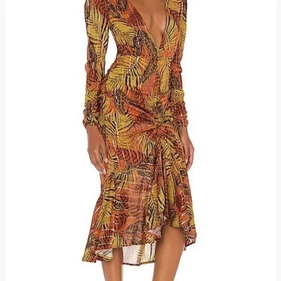 Le Superbe Revolve Crosby ave dress luxury colorful elegant feminine romantic