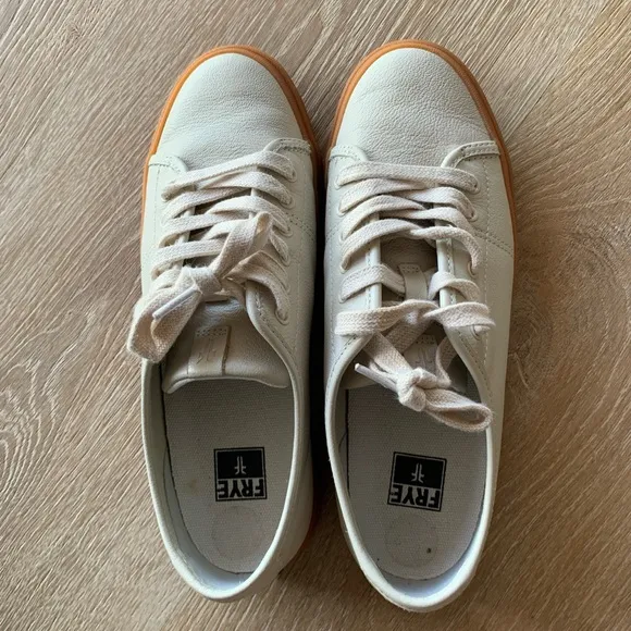 Leather Frye Gia Sneakers