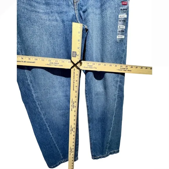 Levi's '94 Baggy Jeans Mid Rise Loose Fit Straight Leg Denim Size 29x31