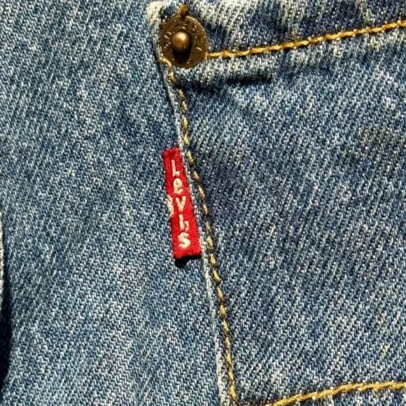 Levi's '94 Baggy Jeans Mid Rise Loose Fit Straight Leg Denim Size 29x31