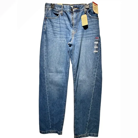 Levi's '94 Baggy Jeans Mid Rise Loose Fit Straight Leg Denim Size 29x31