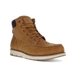 LEVI'S Mens Brown Pull Tab Dean Round Toe Wedge Boots Shoes 12 M