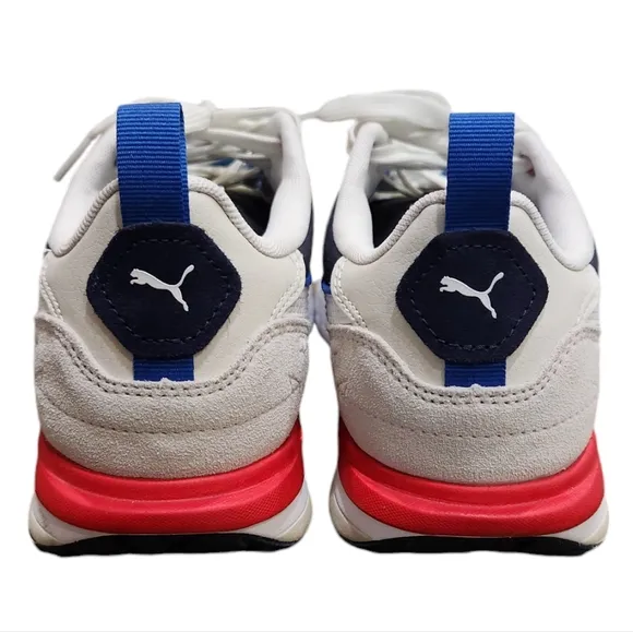 LIKE NEW Puma Royal Blue White Black Sneakers Lifestyle Shoes Sporty Style 8