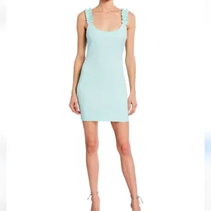 Likely Light Blue Mini Dress Size‎ 4