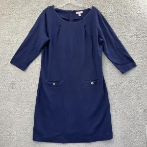 Lilly Pulitzer Women's XL Charlene Shift Dress Preppy Office Minimalist Career