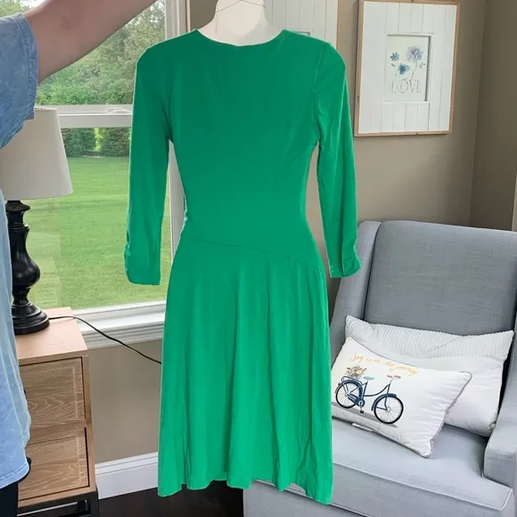{Lily Pulitzer} Green‎ Wrap Midi Dress