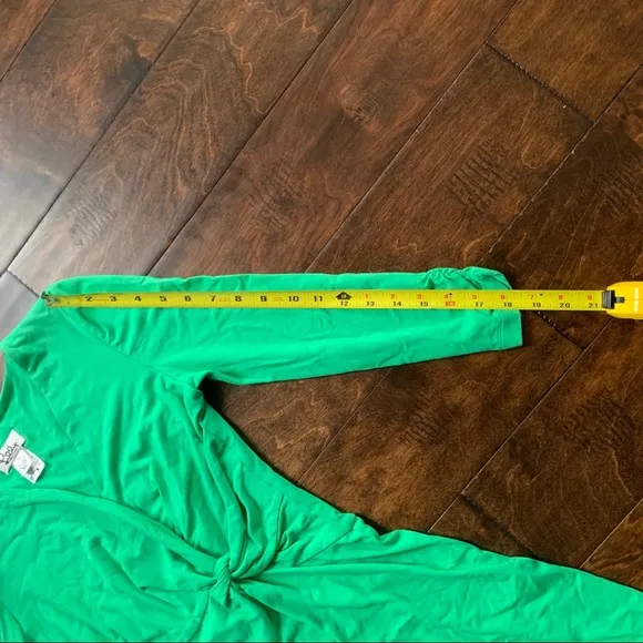 {Lily Pulitzer} Green‎ Wrap Midi Dress