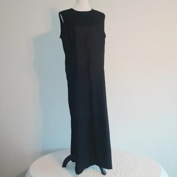 Linen Maxi Dress Size 18
