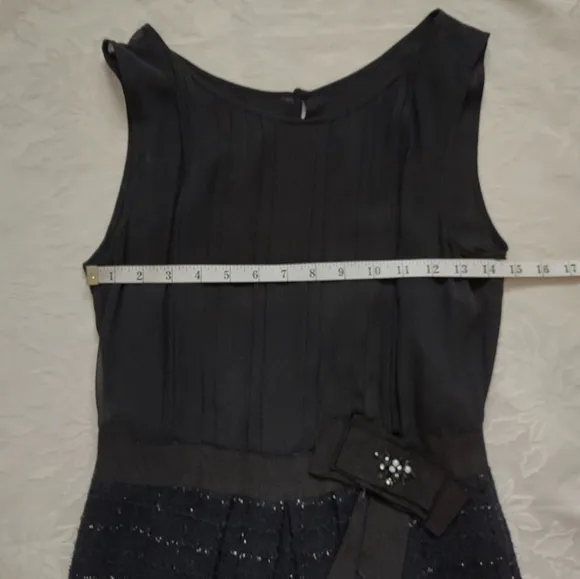 Little black dress chiffon checkerboard tweed cocktail evening dress