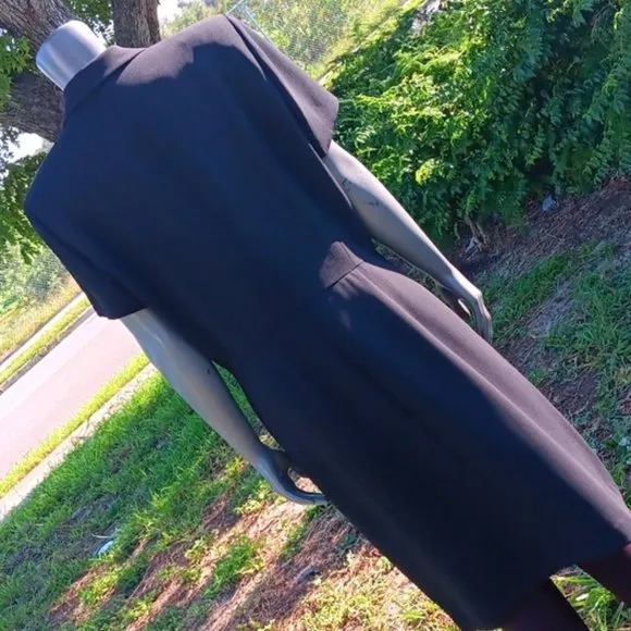 LIZ CLAIBORNE DRESSES LADIES VINTAGE (8) BUTTON CLOSURE LUXURY MAXI DRESS