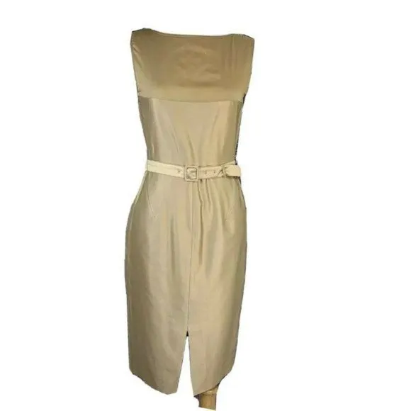 L.K. Bennet Suit 3Pc Dress Silk Set Elegant London International Luxury Fashion