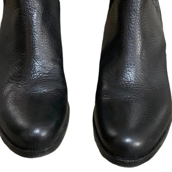 L.K.Bennette Dionne Black Leather Ankle Booties Size 36