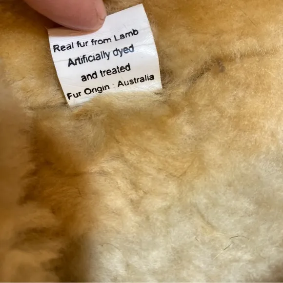 L.L Bean Men's Wicked Good Slippers Suede Shearling Lined Tan Brown Fur Size13